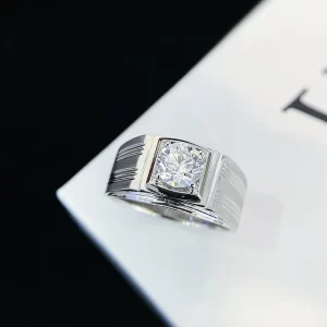 18K Gold Lab-Grown Diamond Ring — 1.01 ct — view 1