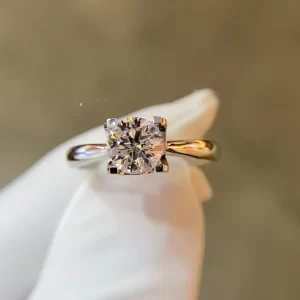 PT950 Platinum Lab-Grown Diamond Ring — 1.01 ct — view 1