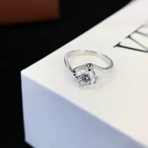 18K Gold Lab-Grown Diamond Ring — 1.03 ct — view 1