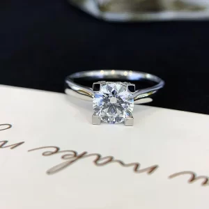 18K Gold Lab-Grown Diamond Ring — 1.026 ct — view 1