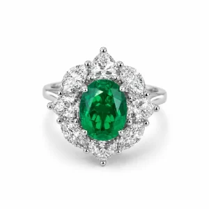 925 Sterling Silver Colored Gemstone Ring — view 1