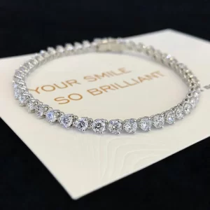 18K Gold Lab-Grown Diamond Bracelet — 5.226 ct — view 1