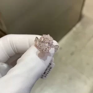 18K Gold Lab-Grown Diamond Ring — 1.01 ct — view 1