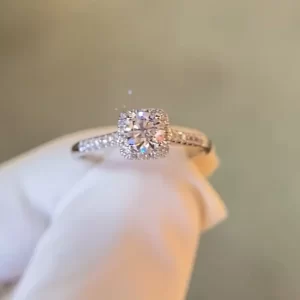 18K Gold Lab-Grown Diamond Ring — 0.383 ct — view 1