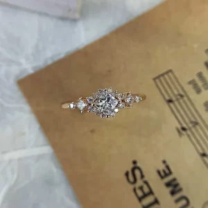 18K Gold Lab-Grown Diamond Ring — 0.301 ct — view 1