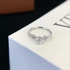 18K Gold Lab-Grown Diamond Ring — 0.52 ct — view 1