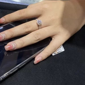 18K Gold Lab-Grown Diamond Ring — 0.62 ct — view 1