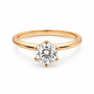 18K Gold Lab-Grown Diamond Ring — 1.00 ct — view 1