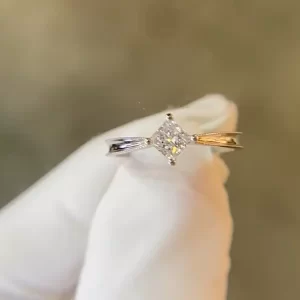 18K Gold Lab-Grown Diamond Ring — 0.36 ct — view 1