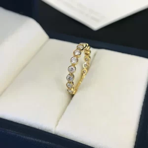 18K Gold Lab-Grown Diamond Ring — 0.81 ct — view 1