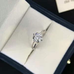 18K Gold Lab-Grown Diamond Ring — 1.02 ct — view 1