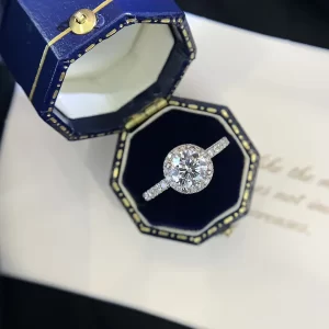 18K Gold Lab-Grown Diamond Ring — 1.03 ct — view 1