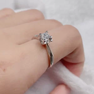 18K Gold Lab-Grown Diamond Ring — 0.302 ct — view 1