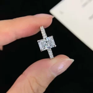 18K Gold Lab-Grown Diamond Ring — 1.27 ct — view 1