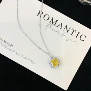 925 Sterling Silver Colored Gemstone Necklace — view 1
