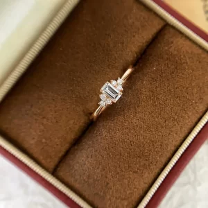 18K Gold Lab-Grown Diamond Ring — 0.622 ct — view 1