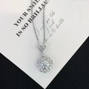 18K Gold Lab-Grown Diamond Pendant — 1.005 ct — view 1