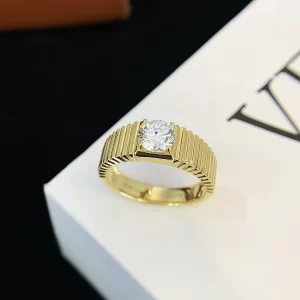 18K Gold Lab-Grown Diamond Ring — 1.040 ct — view 1
