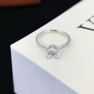 18K Gold Lab-Grown Diamond Ring — 1.06 ct — view 1
