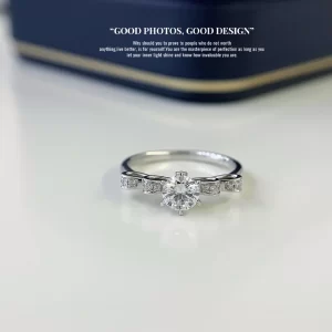 18K Gold Lab-Grown Diamond Ring — 0.4 ct — view 1