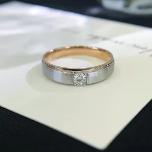 18K Gold Lab-Grown Diamond Ring — 0.1 ct — view 1