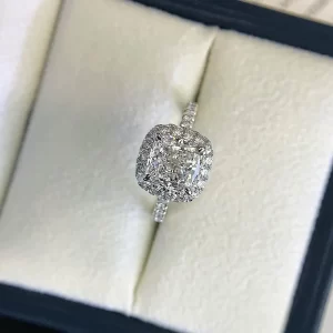 18K Gold Lab-Grown Diamond Ring — 2.17 ct — view 1