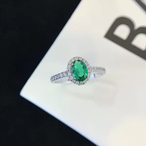 925 Sterling Silver Colored Gemstone Ring — view 1