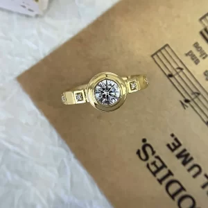 18K Gold Lab-Grown Diamond Ring — 0.54 ct — view 1
