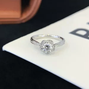 18K Gold Lab-Grown Diamond Ring — 0.42 ct — view 1