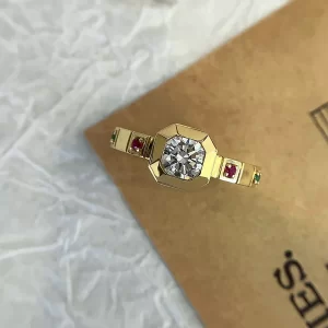 18K Gold Lab-Grown Diamond Ring — 0.56 ct — view 1
