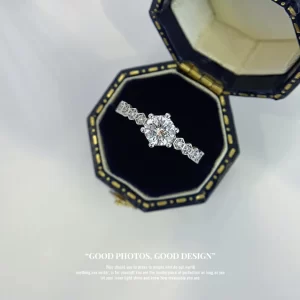 18K Gold Lab-Grown Diamond Ring — 0.543 ct — view 1