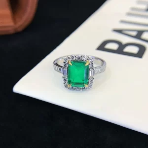 925 Sterling Silver Colored Gemstone Ring — view 1