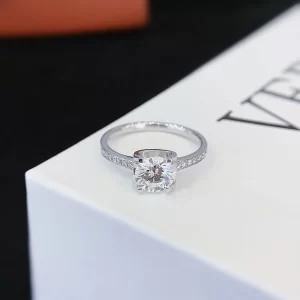 PT950 Platinum Lab-Grown Diamond Ring — 1.1 ct — view 1