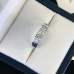 18K Gold Lab-Grown Diamond Ring — 0.1 ct — view 1