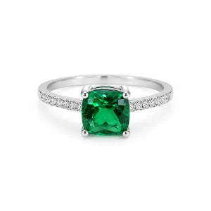 925 Sterling Silver Colored Gemstone Ring — view 1