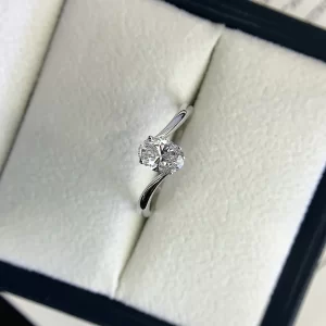 18K Gold Lab-Grown Diamond Ring — 0.72 ct — view 1