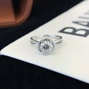 18K Gold Lab-Grown Diamond Ring — 1.01 ct — view 1