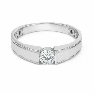 18K Gold Lab-Grown Diamond Ring — 0.400 ct — view 1