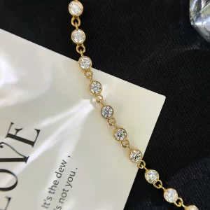 18K Gold Lab-Grown Diamond Bracelet — 1.5 ct — view 1