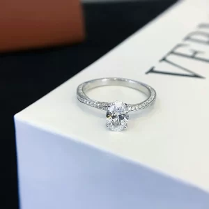 18K Gold Lab-Grown Diamond Ring — 0.782 ct — view 1