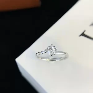 18K Gold Lab-Grown Diamond Ring — 0.52 ct — view 1