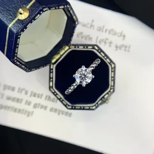 18K Gold Lab-Grown Diamond Ring — 1.009 ct — view 1