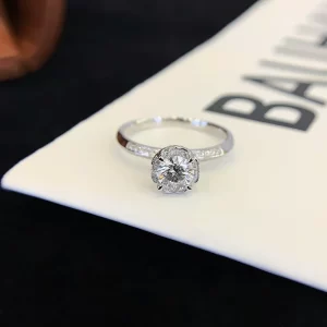 18K Gold Lab-Grown Diamond Ring — 0.54 ct — view 1