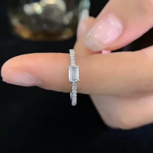 18K Gold Lab-Grown Diamond Band — 0.316 ct — view 1