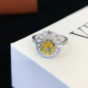 925 Sterling Silver Colored Gemstone Ring — view 1