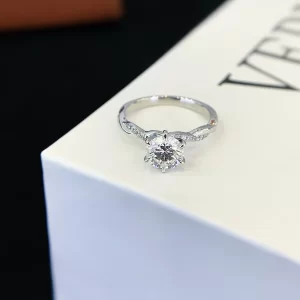 PT950 Platinum Lab-Grown Diamond Ring — 1.03 ct — view 1