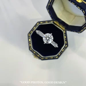 18K Gold Lab-Grown Diamond Ring — 1.02 ct — view 1