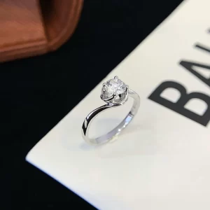 18K Gold Lab-Grown Diamond Ring — 0.54 ct — view 1