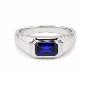 925 Sterling Silver Colored Gemstone Ring — view 1