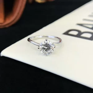 18K Gold Lab-Grown Diamond Ring — 1.69 ct — view 1